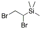 1,2-DIBROMOETHYLTRIMETHYLSILANE Struktur