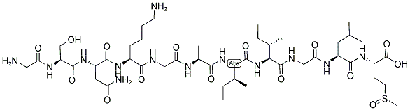 (MET(O)35)-AMYLOID BETA-PROTEIN (25-35) Struktur