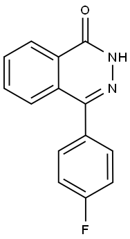 4-(4-FLUOROPHENYL)PHTHALAZIN-1(2H)-ONE Struktur