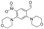 5-NITRO-2,4-DI(4-MORPHOLINYL)BENZALDEHYDE Struktur