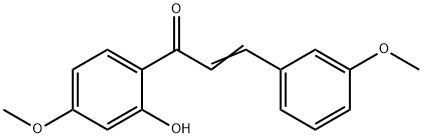 3',4'-DIMETHOXY-2'-HYDROXYCHALCONE Struktur