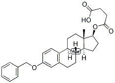 1,3,5(10)-ESTRATRIEN-3,17BETA-DIOL 3-BENZYL ETHER 17-HEMISUCCINATE Struktur