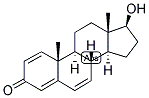 1,4,6-ANDROSTATRIEN-17-BETA-OL-3-ONE Struktur