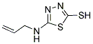 5-(ALLYLAMINO)-1,3,4-THIADIAZOLE-2-THIOL Struktur