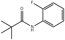 N-(2,2-DIMETHYLPROPANOYL)-2-FLUOROANILINE Struktur