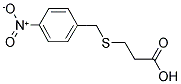 3-[(4-NITROBENZYL)THIO]PROPANOIC ACID Struktur