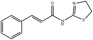 3-PHENYL-N-(2,5-THIAZOLINYL)PROP-2-ENAMIDE Struktur