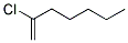 2-CHLORO-1-HEPTENE Struktur