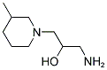 1-AMINO-3-(3-METHYL-PIPERIDIN-1-YL)-PROPAN-2-OL Struktur