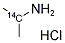 ISOPROPYLAMINE HYDROCHLORIDE, [2-14C] Struktur