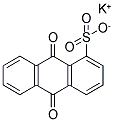 1-ANTHRAQUINONESULFONIC ACID POTASSIUM SALT Struktur