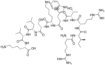 ARG-ILE-ARG-THR-TRP-LYS-SER-LEU-VAL-LYS Struktur