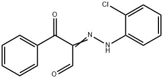 2-[2-(2-CHLOROPHENYL)HYDRAZONO]-3-OXO-3-PHENYLPROPANAL Struktur