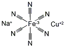 SODIUM COPPER FERROCYANIDE Struktur