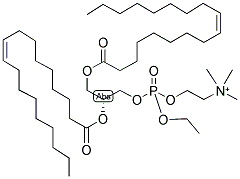 1,2-DIOLEOYL-SN-GLYCERO-3-ETHYLPHOSPHOCHOLINE Struktur