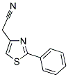 (2-PHENYL-1,3-THIAZOL-4-YL)ACETONITRILE Struktur