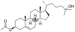 5-CHOLESTEN-3-BETA, 25-DIOL 3-ACETATE Struktur