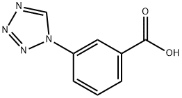 3-TETRAZOL-1-YL-BENZOIC ACID Struktur