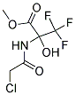 METHYL 2-[(2-CHLOROACETYL)AMINO]-3,3,3-TRIFLUORO-2-HYDROXYPROPANOATE Struktur