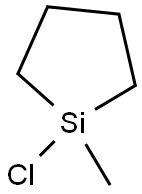 1-CHLORO-1-METHYL-1-SILACYCLOPENTANE Struktur