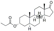 ANDROSTERONE PROPIONATE Struktur