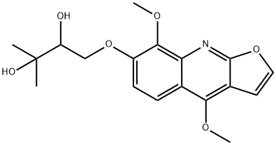 1-(4,8-DIMETHOXY-FURO[2,3-B]QUINOLIN-7-YLOXY)-3-METHYL-BUTANE-2,3-DIOL