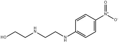 2-((2-[(4-NITROPHENYL)AMINO]ETHYL)AMINO)ETHANOL Struktur