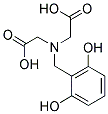 [CARBOXYMETHYL-(2,6-DIHYDROXY-BENZYL)-AMINO]-ACETIC ACID Struktur