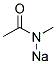 N-METHYL ACETAMIDE SODIUM SALT Struktur