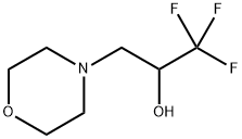 1,1,1-TRIFLUORO-3-MORPHOLINO-2-PROPANOL Struktur