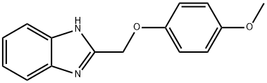 2-[(4-METHOXYPHENOXY)METHYL]-1H-BENZIMIDAZOLE Struktur