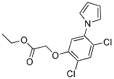 ETHYL 2-[2,4-DICHLORO-5-(1H-PYRROL-1-YL)PHENOXY]ACETATE Struktur