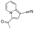 3-ACETYLINDOLIZINE-1-CARBONITRILE Struktur