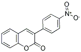 3(4'-NITROPHENYL)COUMARIN Struktur