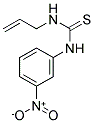 N-ALLYL-N'-(3-NITROPHENYL)THIOUREA Struktur