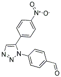 4-(5-(4-NITROPHENYL)-1H-1,2,3-TRIAZOL-1-YL)BENZALDEHYDE Struktur