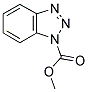 METHYL 1H-BENZOTRIAZOLE-1-CARBOXYLATE Struktur