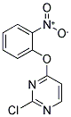 2-CHLORO-4-(2-NITROPHENOXY)PYRIMIDINE Struktur