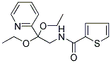 N-[2,2-DIETHOXY-2-(PYRIDIN-2-YL)ETHYL]THIOPHENE-2-CARBOXAMIDE Struktur