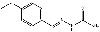 2-(4-METHOXYBENZYLIDENE)HYDRAZINE-1-CARBOTHIOAMIDE Struktur