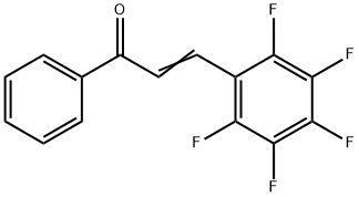 2,3,4,5,6-PENTAFLUOROCHALCONE Struktur