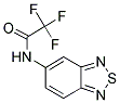 N-2,1,3-BENZOTHIADIAZOL-5-YL-2,2,2-TRIFLUOROACETAMIDE Struktur