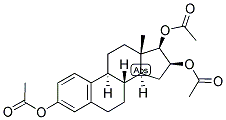 1,3,5(10)-ESTRATRIEN-3,16-BETA, 17-BETA-TRIOL TRIACETATE Struktur