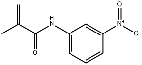 2-METHYL-N-(3-NITROPHENYL)ACRYLAMIDE Struktur