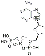 2',3'-DIDEOXYADENOSINE 5'-TRIPHOSPHATE Struktur