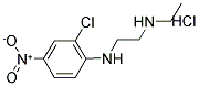 N-(2-CHLORO-4-NITROPHENYL)-N'-ETHYLETHANE-1,2-DIAMINE HYDROCHLORIDE Struktur