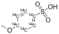 4-METHOXYBENZENE SULFONIC ACID, [RING-14C(U)] Struktur