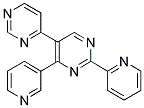 2-(PYRIDIN-2-YL)-4-(PYRIDIN-3-YL)-5-(PYRIMIDIN-4-YL)PYRIMIDINE Struktur