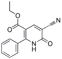 ETHYL 5-CYANO-6-OXO-2-PHENYL-1,6-DIHYDRO-3-PYRIDINECARBOXYLATE Struktur