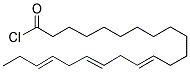 DELTA 13-16-19 CIS-DOCOSATRIENOYL CHLORIDE Struktur